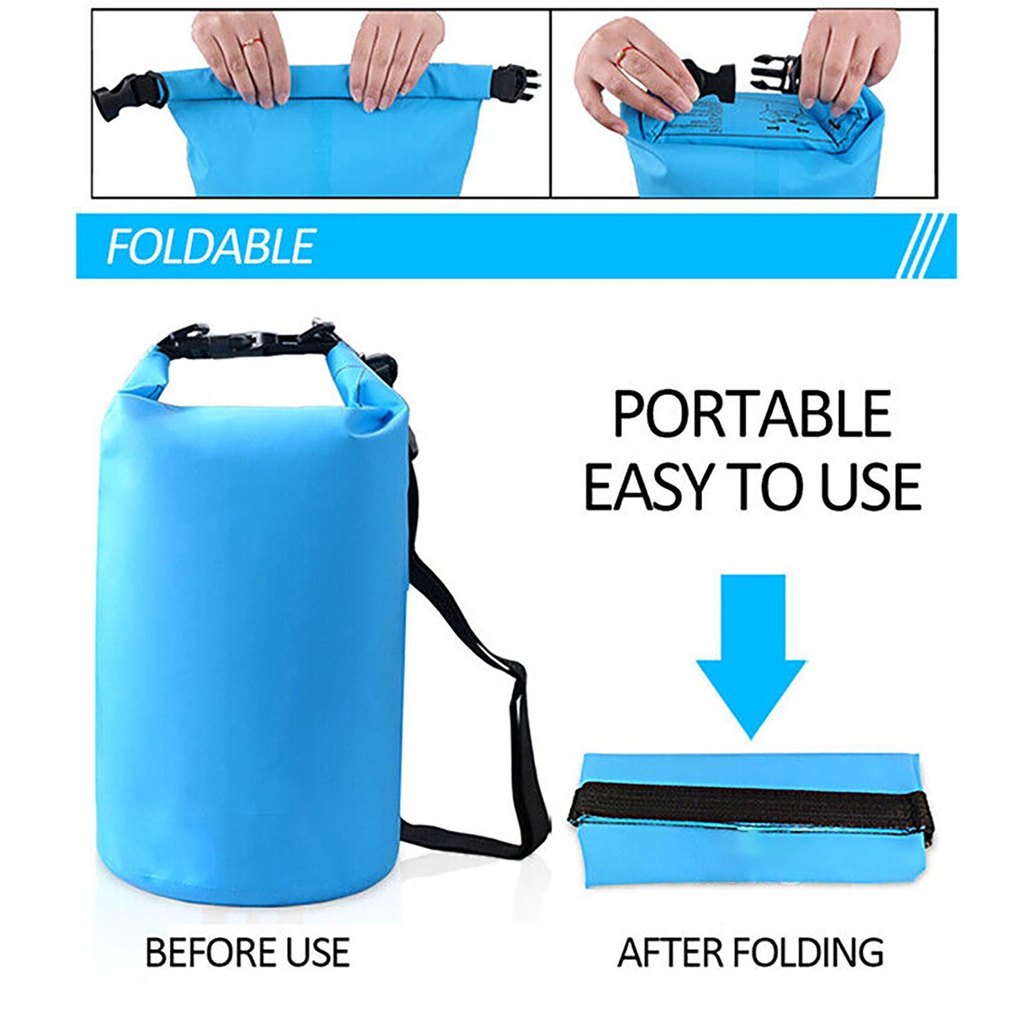 2 L Waterproof Dry Bag by Geezy - UKBuyZone
