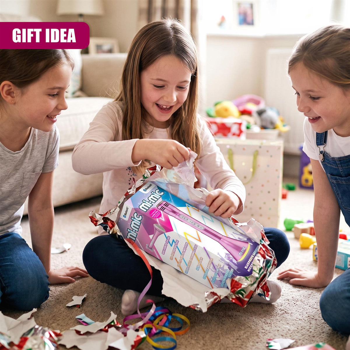 2-in-1 Kids Karaoke Microphones