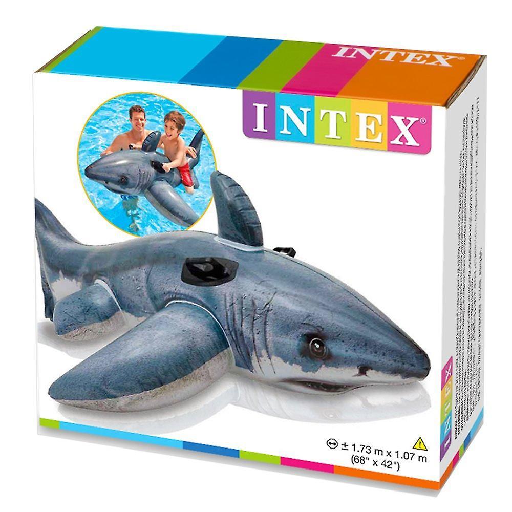 Great White Shark Ride-On by Intex - UKBuyZone
