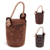 Faux Leather Door Stop