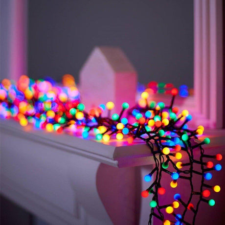 GEEZY 100 Berry Christmas LED Lights Multicolour