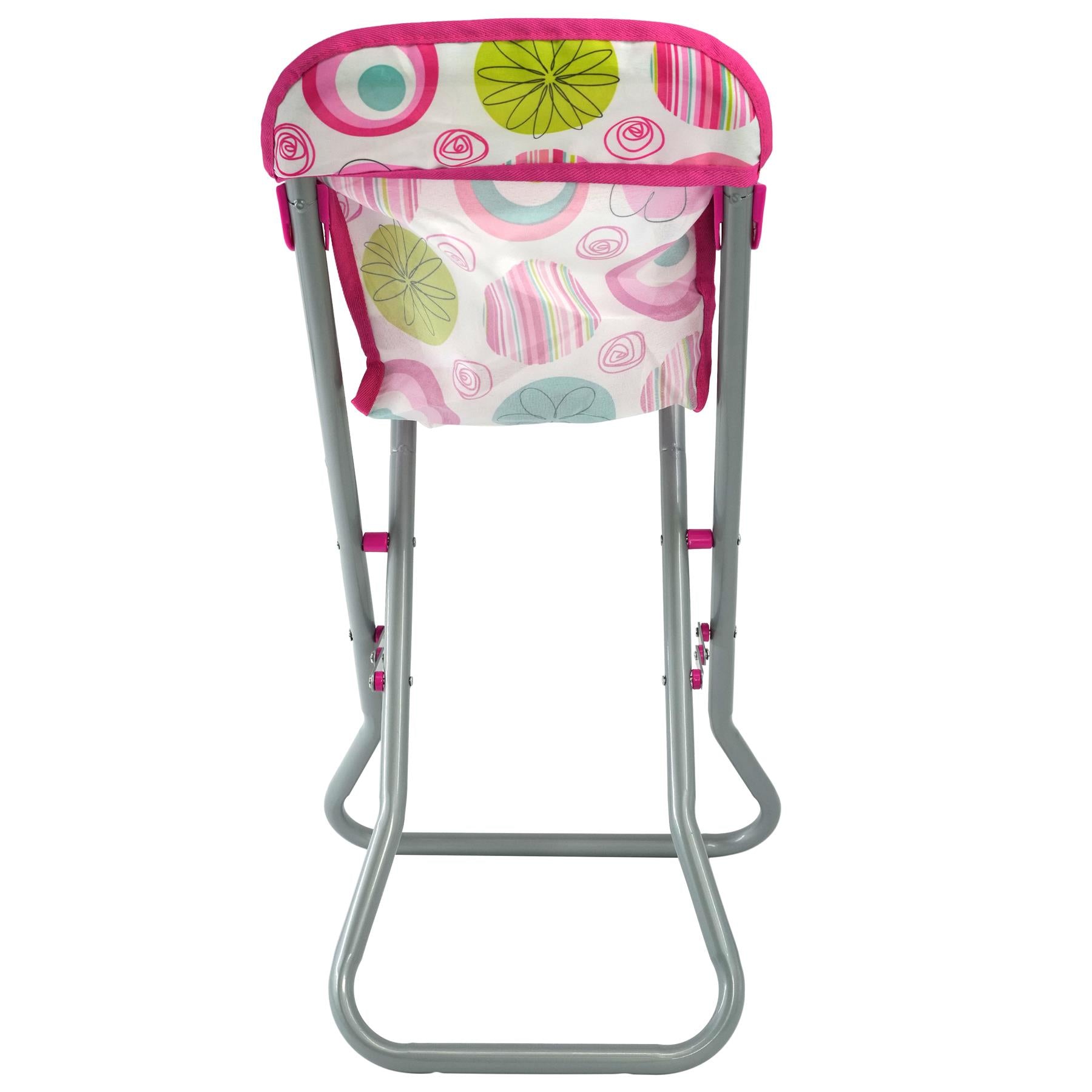 White doll high sale chair