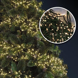 300 LED Cluster Christmas Lights - Warm White