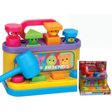 The Magic Toy Shop Multi-coloured Pop Up Friends with Hammer