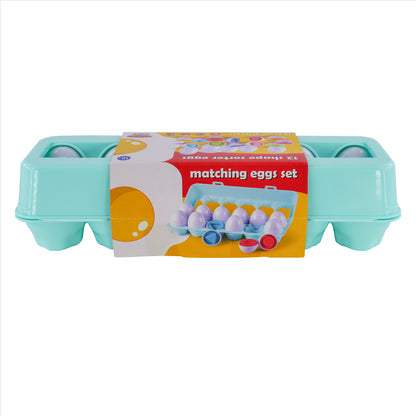 12 Shape Sorter Eggs by The Magic Toy Shop - UKBuyZone