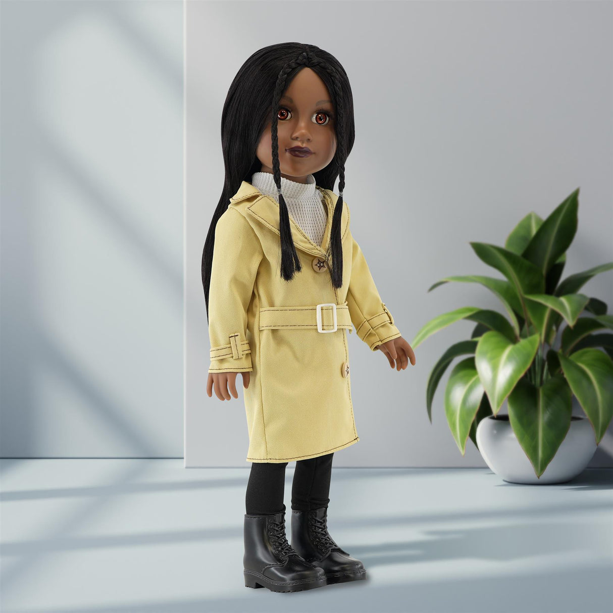 BiBi Fashion Black Doll "NAOMI" (47 cm / 18") by BiBi Doll - UKBuyZone