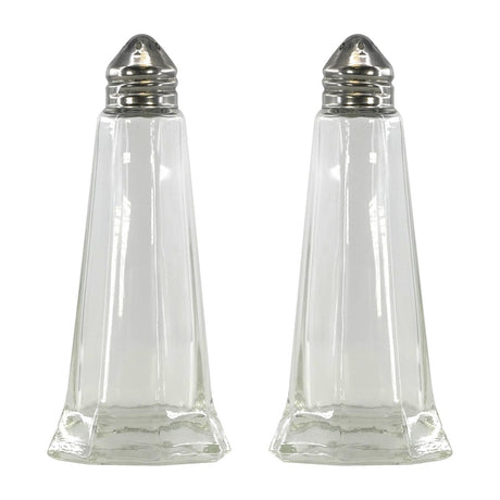 Classic Style Salt And Pepper Shakers - Pack Of 12 by Geezy - UKBuyZone