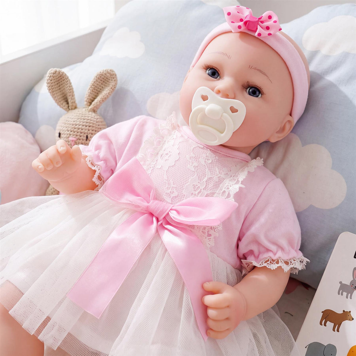 BiBi Doll Reborn Girl "Begonia" (43 cm / 17")