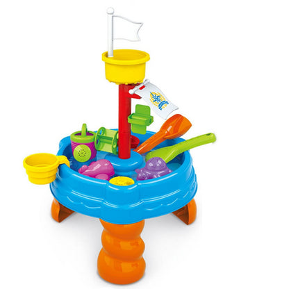 Round Sand and Water Table by The Magic Toy Shop - UKBuyZone