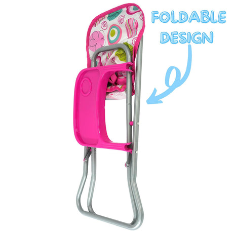 Feeding Dolls High Chair by BiBi Doll - UKBuyZone