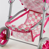 BiBi Doll Baby Doll Foldable Jogger Stroller Pink