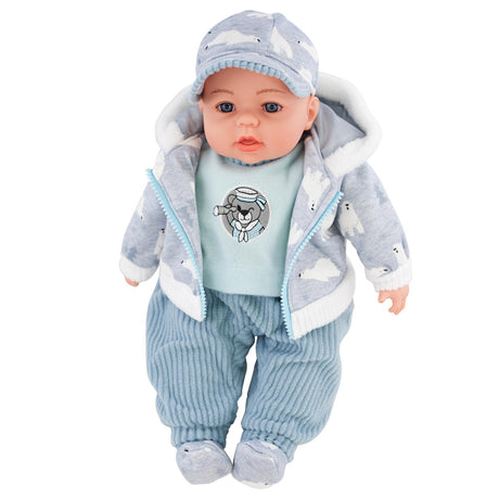 18" Soft Bodied Baby Doll Boys Toy by BiBi Doll - UKBuyZone