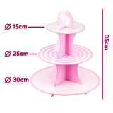 3 Tier Cardboard Cupcake Stand by GEEZY - UKBuyZone