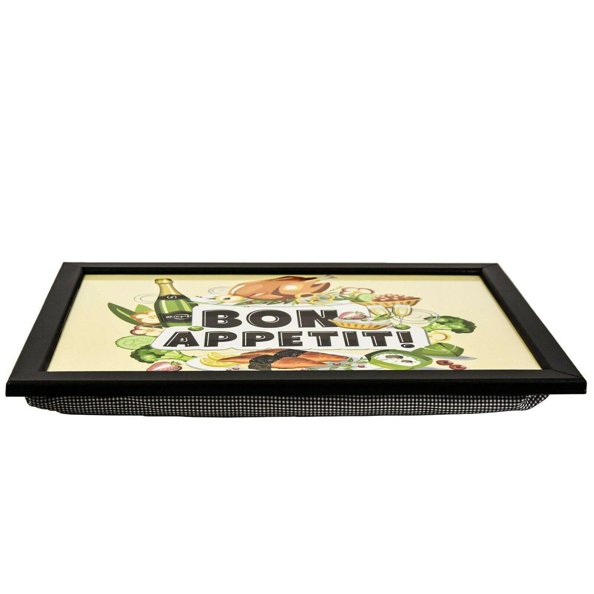 Bon Appetit Lap Tray With Bean Bag Cushion by Geezy - UKBuyZone