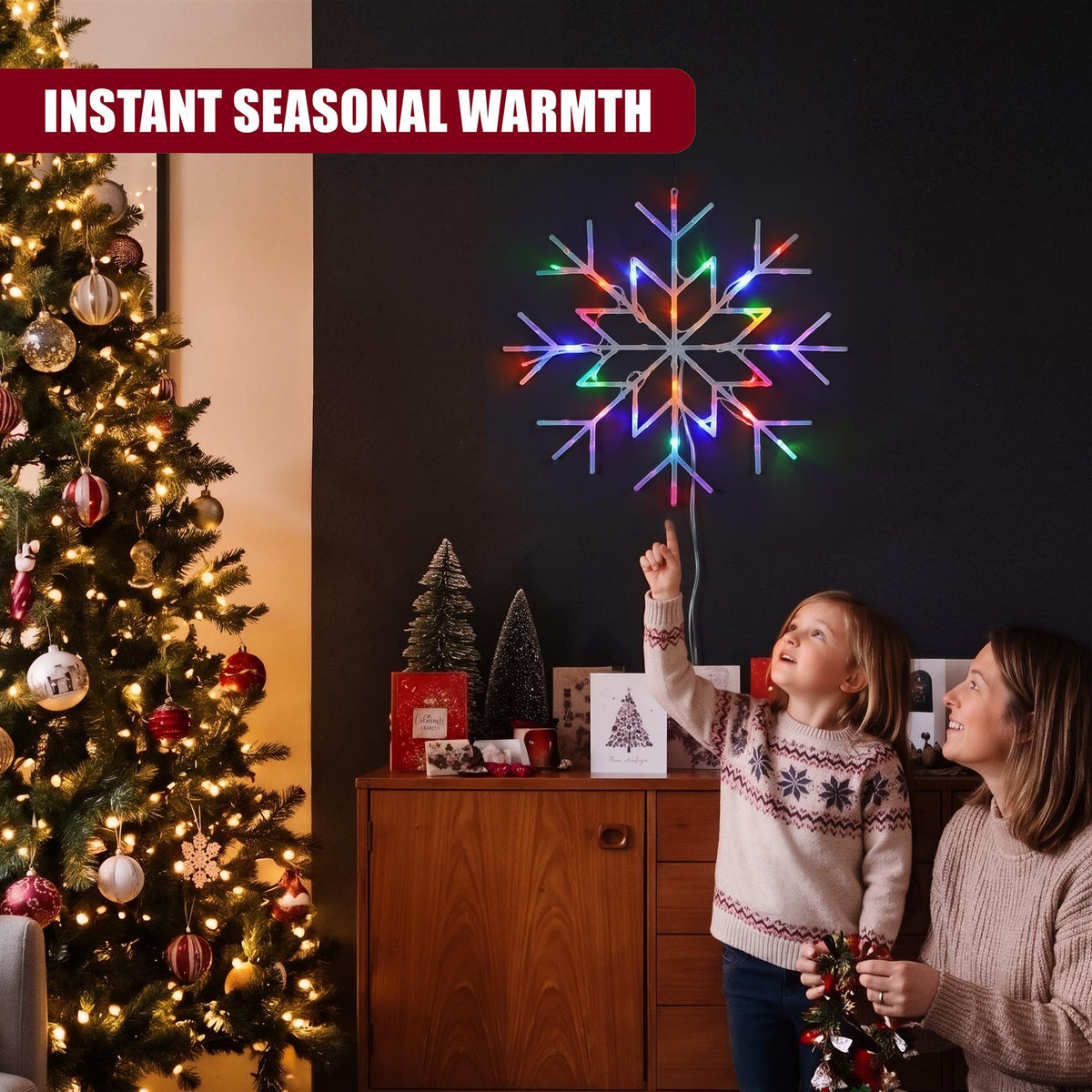Christmas Snowflake Lights