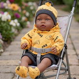 BiBi Black Baby Doll "Jax" (45 cm / 18")