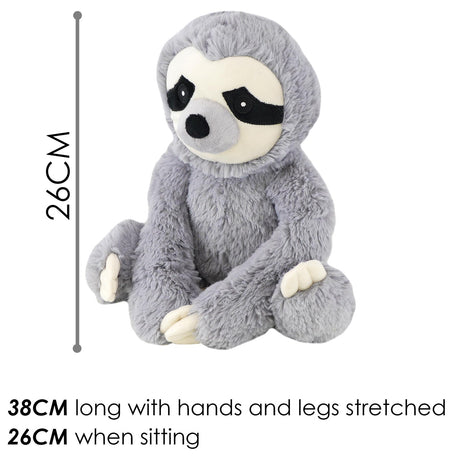 Plush Super Soft Hanging Sloth Cuddly Toy by The Magic Toy Shop - UKBuyZone