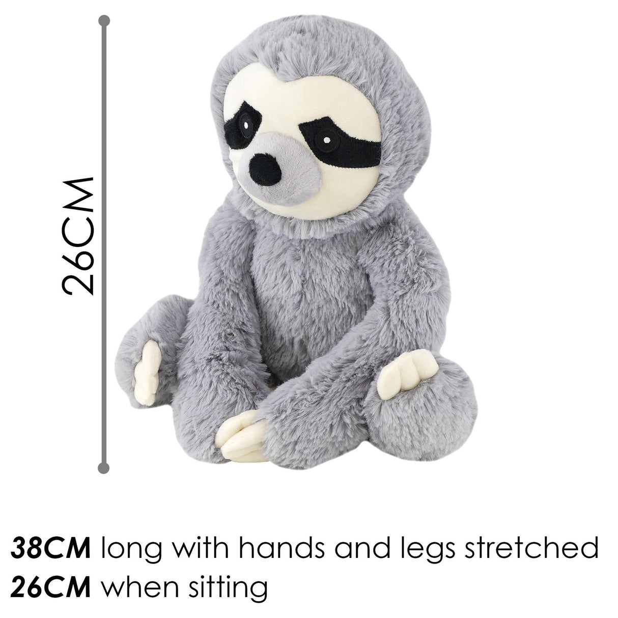 Plush Super Soft Hanging Sloth Cuddly Toy