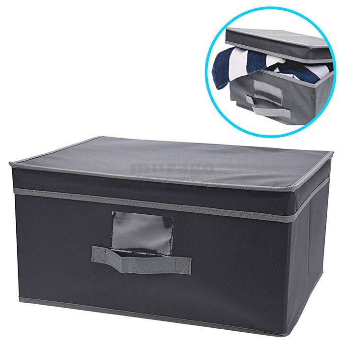 Grey Drawer Storage Boxes by GEEZY - UKBuyZone