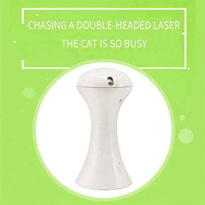 Cat Laser With Auto Switch Off & 360° Rotating Laser by Geezy - UKBuyZone