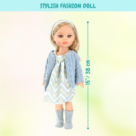 BiBi Fashion Doll "Olivia" (38 cm / 15") by BiBi Doll - UKBuyZone