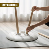 Round White Side Table