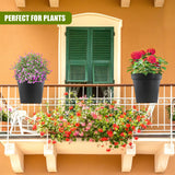Flower Bridge Hanging Planter Round Pot by GEEZY - UKBuyZone