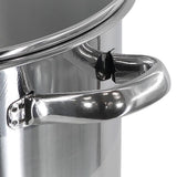 GEEZY Stainless Steel Stock Pot with Lid 6.5L