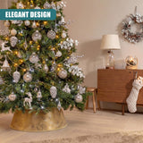 Mocha Christmas Tree Skirt 22"