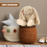 Plush Beige  Bunny Rabbit by The Magic Toy Shop - UKBuyZone