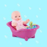 Set of 8 Mini Baby Dolls with Costumes & Accessories