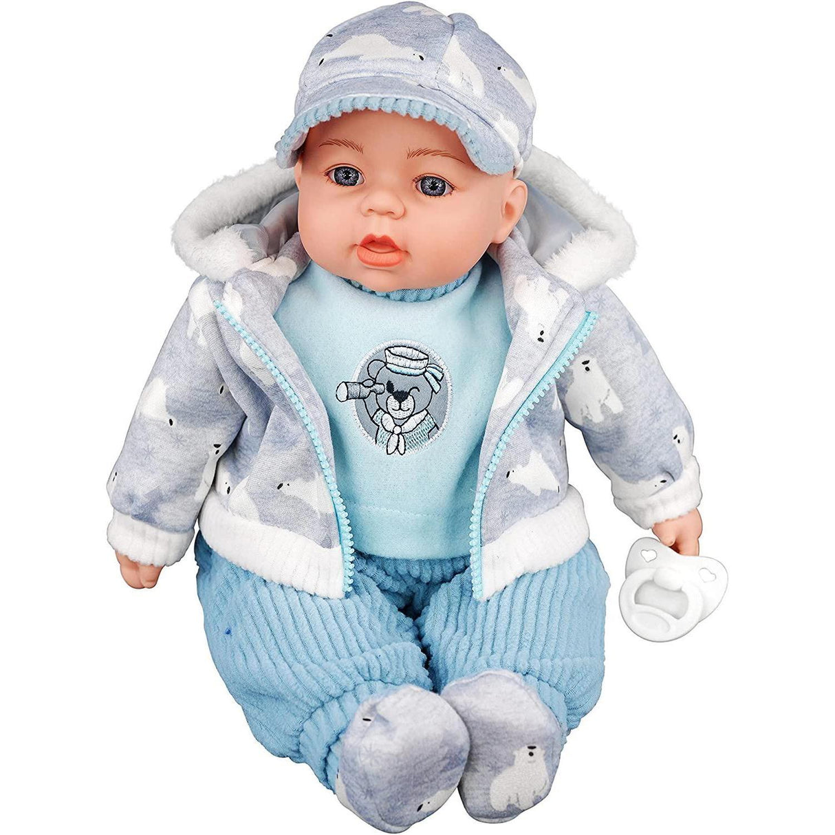 BiBi Baby Doll "#2 White Claw" (45 cm / 18")