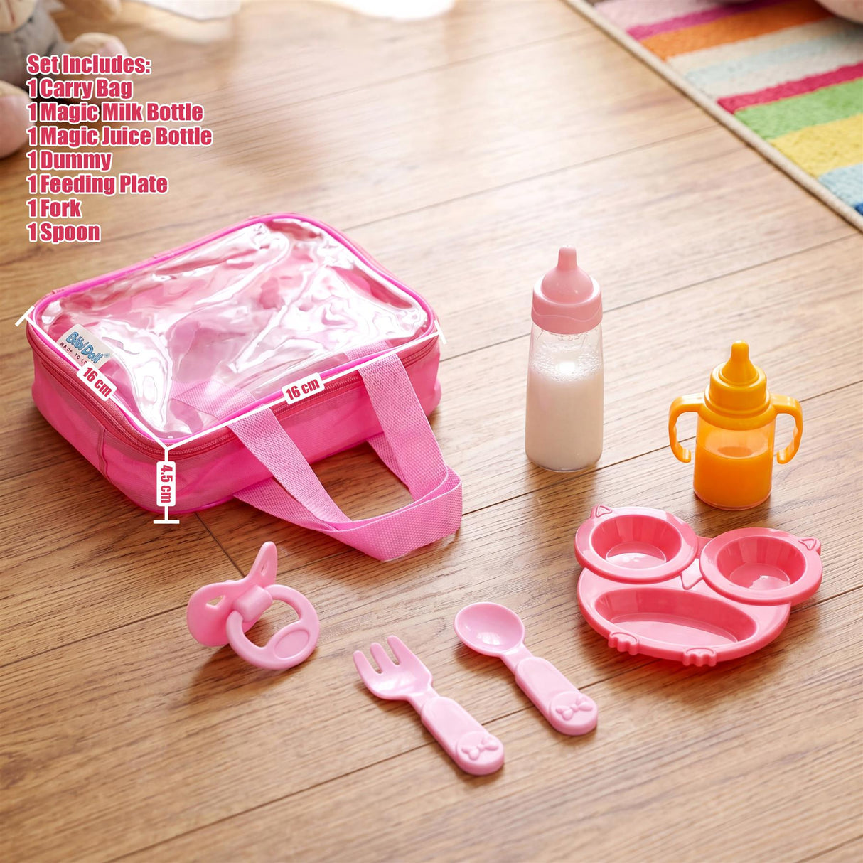 6-in-1 Doll Feeding Set