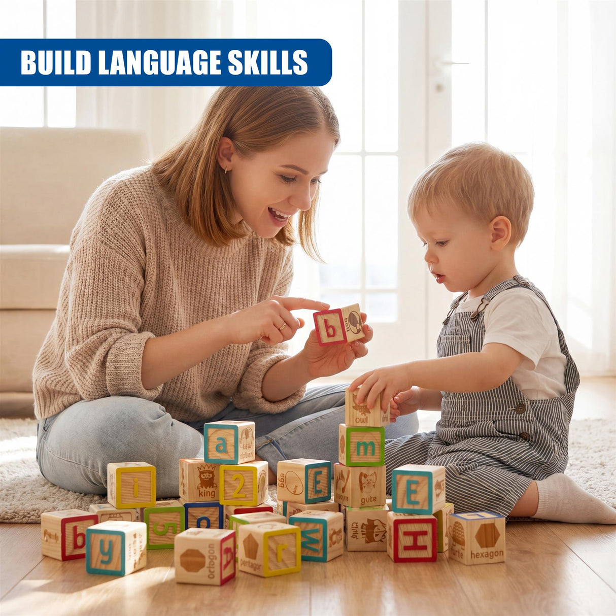 40 Piece Stacking Blocks