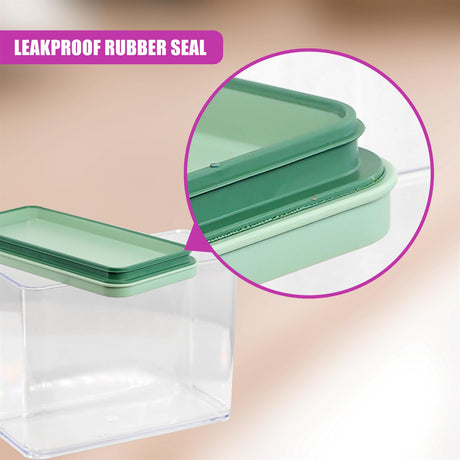 Food Storage Containers Set of 6 by GEEZY - UKBuyZone
