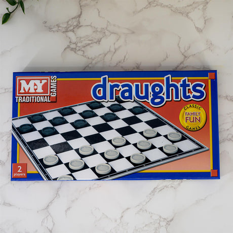 Traditional Folding Draughts Game by The Magic Toy Shop - UKBuyZone