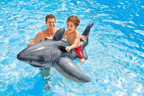 Great White Shark Ride-On by Intex - UKBuyZone