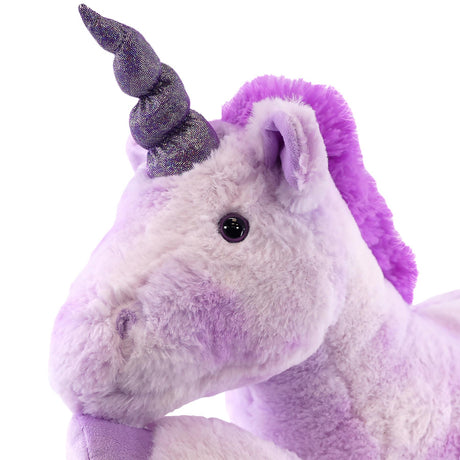 21" Lying Soft Stuffed Unicorn by The Magic Toy Shop - UKBuyZone