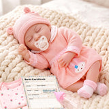 BiBi Doll Reborn Sleeping Girl "Rose" (50 cm / 20")