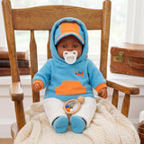 BiBi Black Baby Doll "Leo" (45 cm / 18")