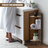 3 Tier Wooden Corner Shelf