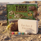 2-in-1 Fossil Excavation & Modelling Kit