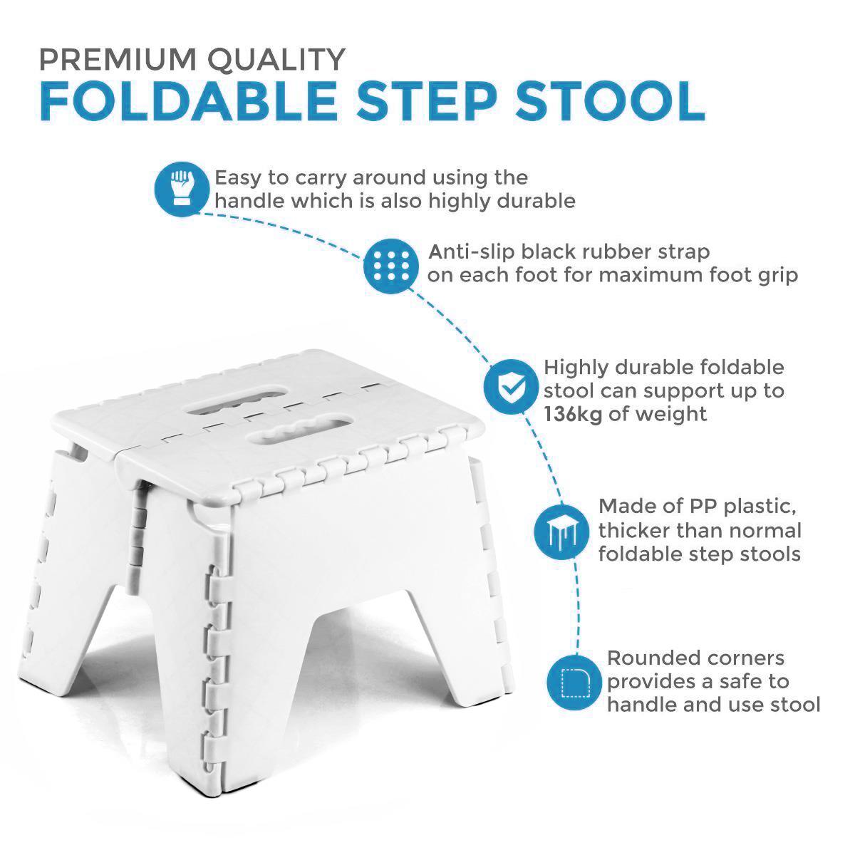 Folding Step Stool by GEEZY - UKBuyZone