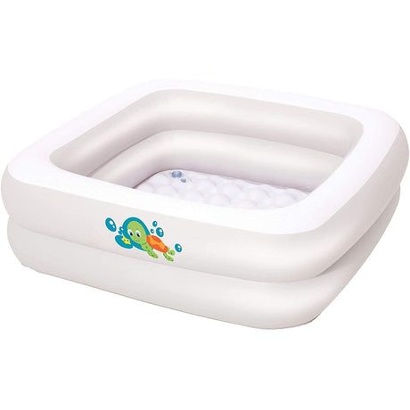 Bestway Inflatable Baby Bath Tub Soft Floor Baby Toddler Paddling Pool, 34 Inch by Bestway - UKBuyZone