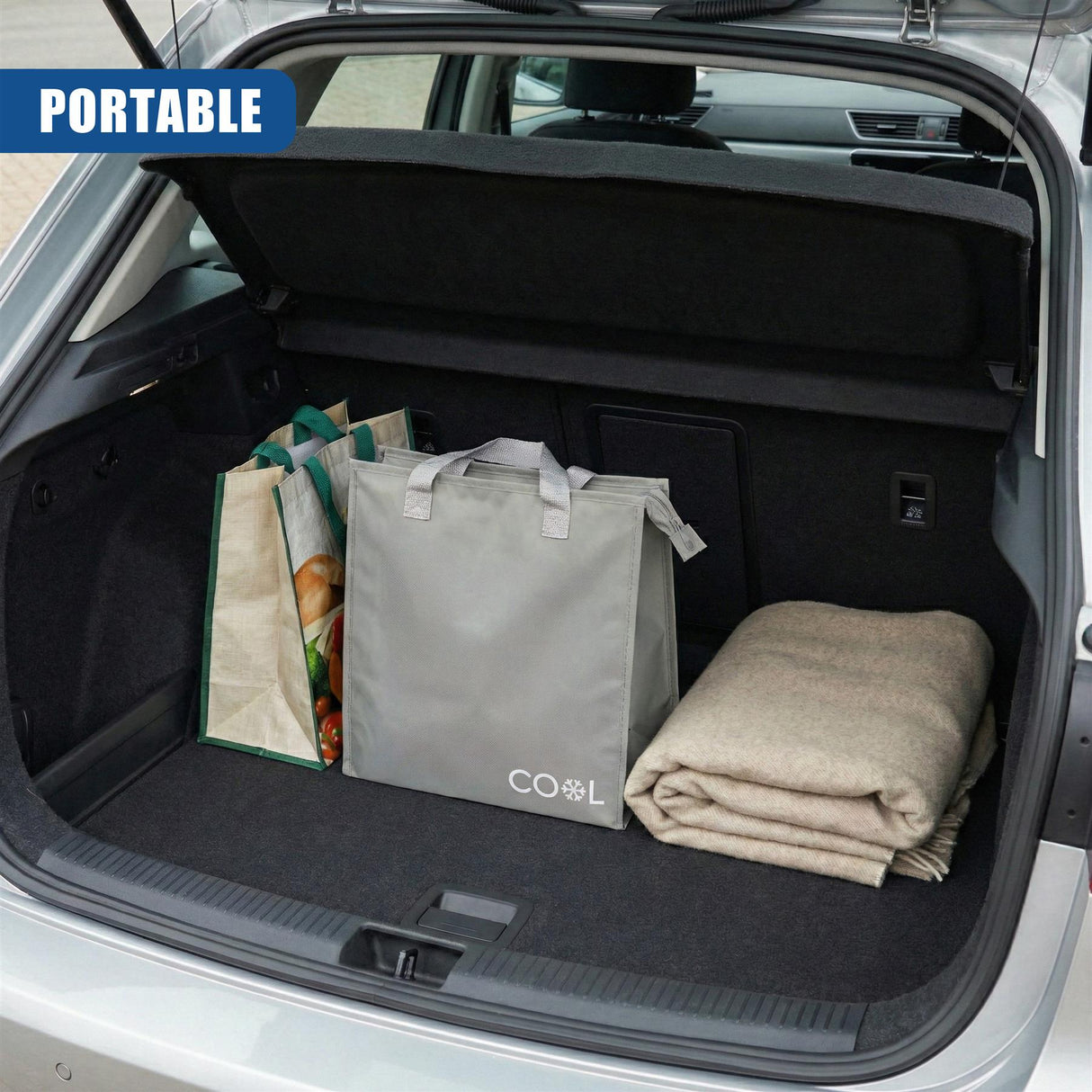 Insulated Grocery Shopping Bag 20L