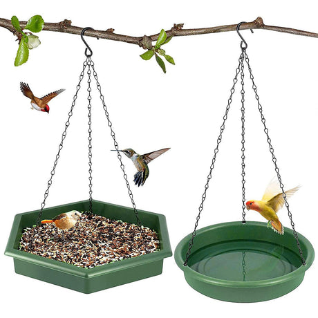 2 in 1 Bird Feeder & Bath by GEEZY - UKBuyZone