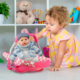 Baby Doll Pink Car Seat by BiBi Doll - UKBuyZone