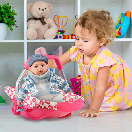 Baby Doll Pink Car Seat by BiBi Doll - UKBuyZone