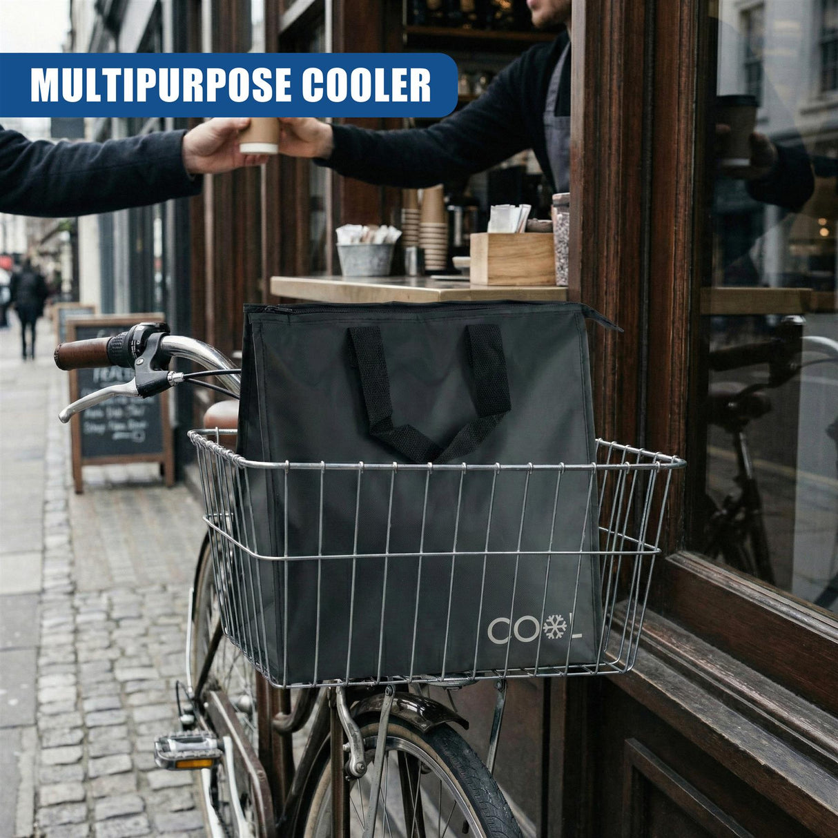 Insulated Grocery Shopping Bag 20L