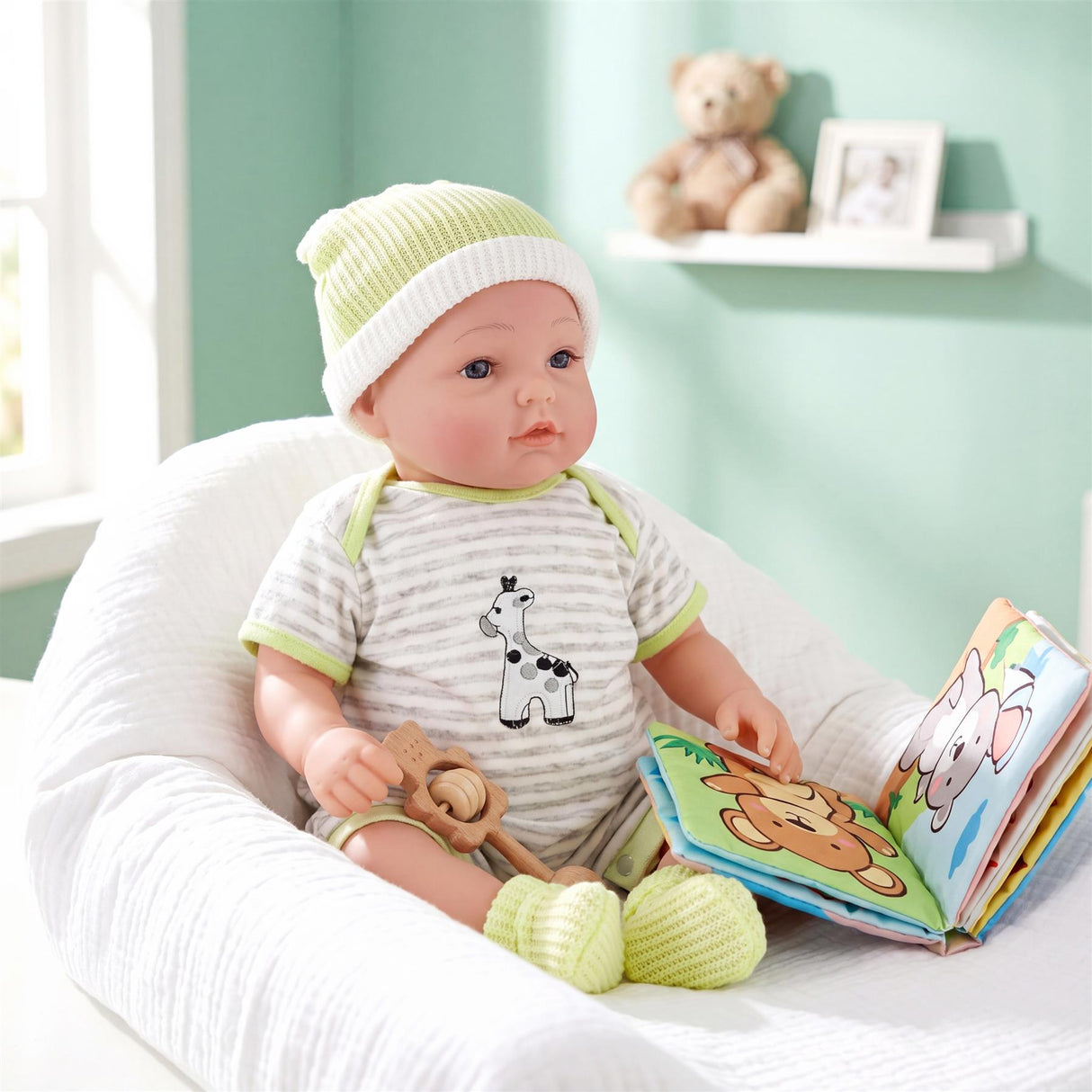 BiBi Doll Reborn Boy "Sunny" (50 cm / 20")